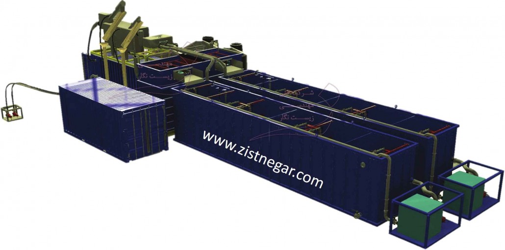 پکیج تصفیه فاضلاب بهداشتی-انسانی